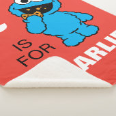 Couverture Sherpa C est pour Cookie Monster | Ajouter Votre Nom (3/4)