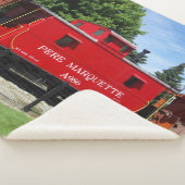 Couverture sherpa caboose Pere Marquette (3/4)