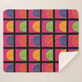 Couverture Sherpa cacahuètes | Art Pop moderne C'est Charlie Brown (Devant (Horizontal))