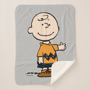 Couverture Sherpa cacahuètes   Charlie Brown