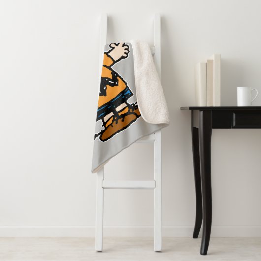 Couverture Sherpa cacahuètes | Charlie Brown (En situation)