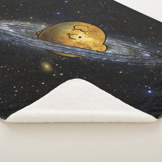 Couverture Sherpa cacahuètes | Charlie Brown écarté (3/4)