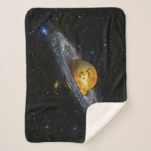 Couverture Sherpa cacahuètes | Charlie Brown écarté (Devant)