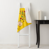 Couverture Sherpa cacahuètes | Charlie Brown Raking Feuilles (En situation)