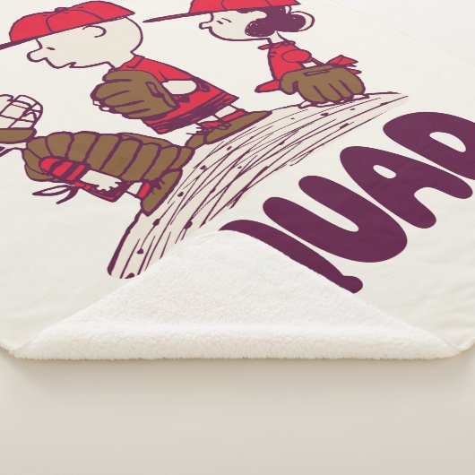 Couverture Sherpa cacahuètes | Équipe de baseball (3/4)