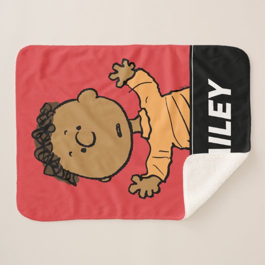 Couverture Sherpa cacahuètes | Franklin Look (Devant (Horizontal))