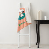 Couverture Sherpa cacahuètes | Illustration de la nature | Ajouter V (En situation)