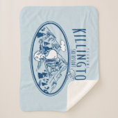 Couverture Sherpa cacahuètes | Killington Ski Resort Vermont (Devant)