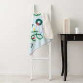 Couverture Sherpa cacahuètes | L'amour et les lumières de Noël (En situation)