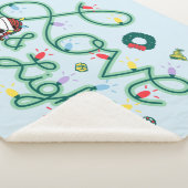 Couverture Sherpa cacahuètes | L'amour et les lumières de Noël (3/4)