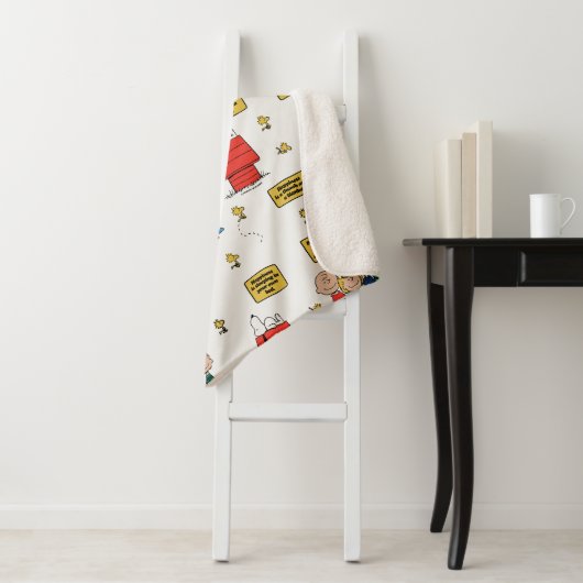 Couverture Sherpa cacahuètes | Le bonheur, c'est... (En situation)