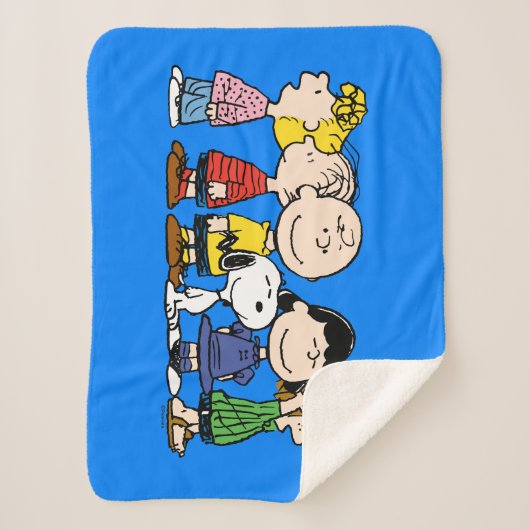 Couverture Sherpa cacahuètes | Les cacahuètes s'unissent (Devant)