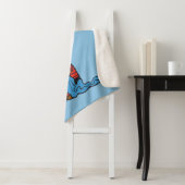 Couverture Sherpa cacahuètes | Linus Blanket Smile (En situation)