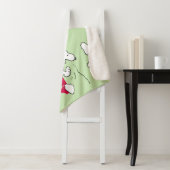 Couverture Sherpa cacahuètes | Linus & Snoopy Be Jolly (En situation)