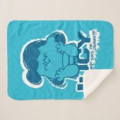 Couverture Sherpa cacahuètes | Lucy Who Says I'm Crabby? ? (Devant (Horizontal))