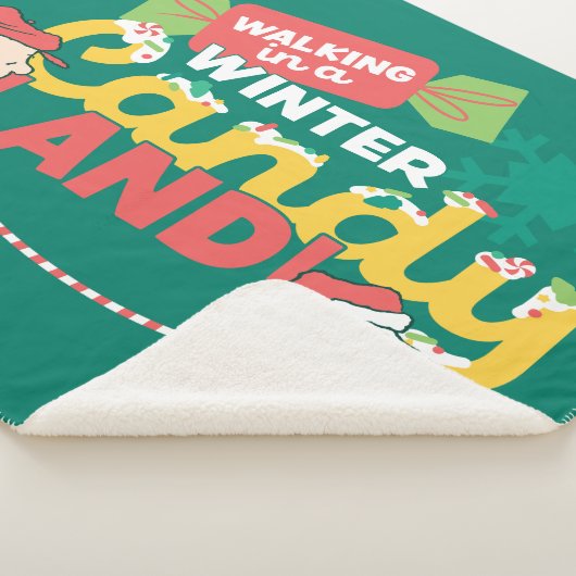 Couverture Sherpa cacahuètes | Marcher Dans Un Pays De Bonbons D'Hiv (3/4)