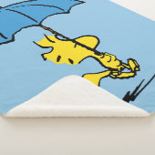 Couverture Sherpa cacahuètes | Parapluie bleu Woodstock (3/4)