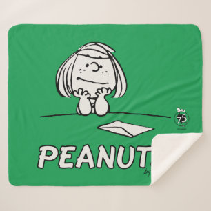 Couverture Sherpa cacahuètes Pepperment Patty Thoughts