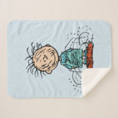 Couverture Sherpa cacahuètes | Pigpen (Devant (Horizontal))