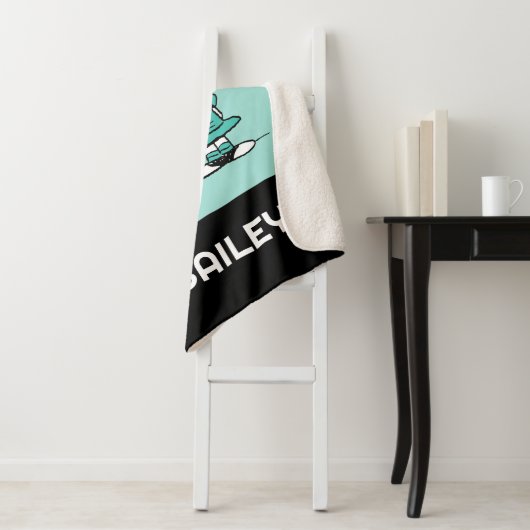 Couverture Sherpa cacahuètes | Saint Valentin | Lucy & Schroeder (En situation)