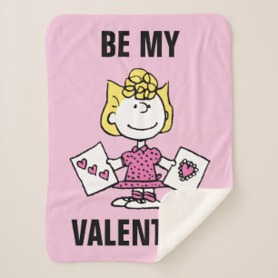 Couverture Sherpa cacahuètes   Saint Valentin   Sally Valentines