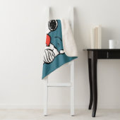 Couverture Sherpa cacahuètes | Saint Valentin | Snoopy Heart Hug (En situation)