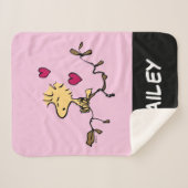 Couverture Sherpa cacahuètes | Sifflet Woodstock (Devant (Horizontal))