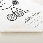 Couverture Sherpa cacahuètes | Snoopy Baby (3/4)