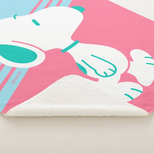 Couverture Sherpa cacahuètes | Snoopy Deco Dreams Sun (3/4)