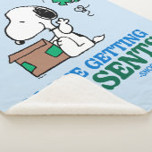 Couverture Sherpa cacahuètes | Snoopy I Love Obtenir des présentatio (3/4)