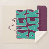 Couverture Sherpa cacahuètes | Snoopy Kickback (Devant (Horizontal))
