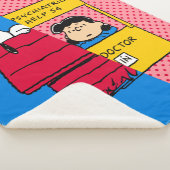 Couverture Sherpa cacahuètes | Snoopy & Lucy Half & Half (3/4)