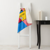 Couverture Sherpa cacahuètes | Snoopy & Lucy Half & Half (En situation)