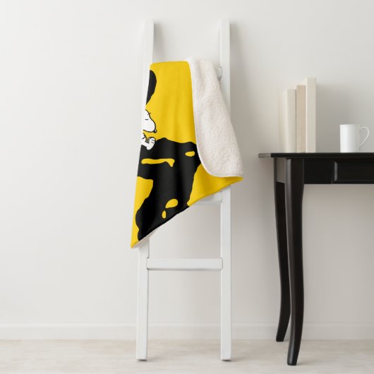 Couverture Sherpa cacahuètes | Snoopy Nap (En situation)