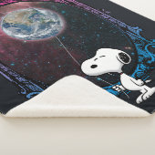 Couverture Sherpa cacahuètes | Snoopy Spacé Out Balloon (3/4)