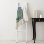 Couverture Sherpa cacahuètes | Snoopy & Woodstock au feu de camp (En situation)