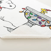 Couverture Sherpa cacahuètes | Snoopy & Woodstock Froid Birdbath (3/4)