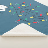 Couverture Sherpa cacahuètes | Snoopy & Woodstock Holiday (3/4)
