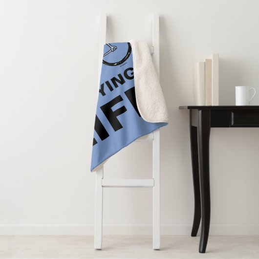 Couverture Sherpa cacahuètes | Vélo Snoopy & Woodstock (En situation)