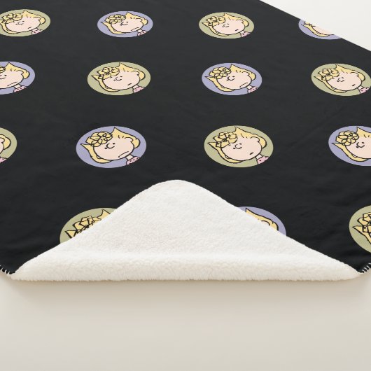 Couverture Sherpa cacahuètes | Visages de Sally (3/4)