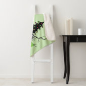 Couverture Sherpa cacahuètes | Woodstock Noël Soyez brillant (En situation)