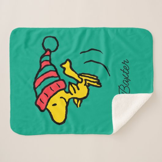 Couverture Sherpa cacahuètes | Woodstock Winter Beanie Casquette (Devant (Horizontal))