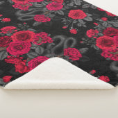 Couverture Sherpa Caché en rose (3/4)