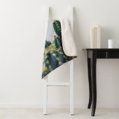 COUVERTURE SHERPA CACTI VERT (En situation)