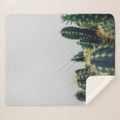 COUVERTURE SHERPA CACTI VERT (Devant (Horizontal))