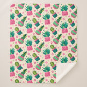 Couverture Sherpa Cactus (Devant)