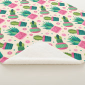 Couverture Sherpa Cactus (3/4)