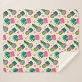 Couverture Sherpa Cactus (Devant (Horizontal))