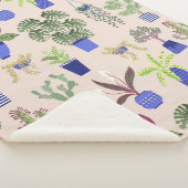 Couverture Sherpa Cactus Cactus Succulent Houseplant (3/4)