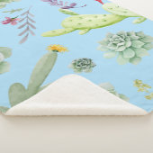 Couverture Sherpa Cactus Motif 10 (3/4)